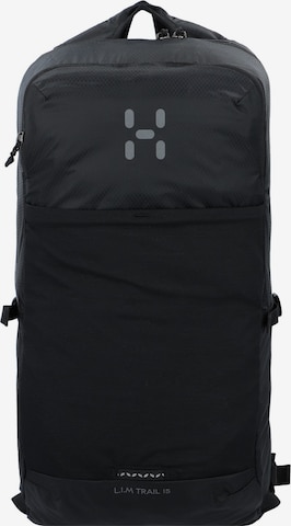 Sac à dos de sport 'L.I.M Trail 15' Haglöfs en noir : devant
