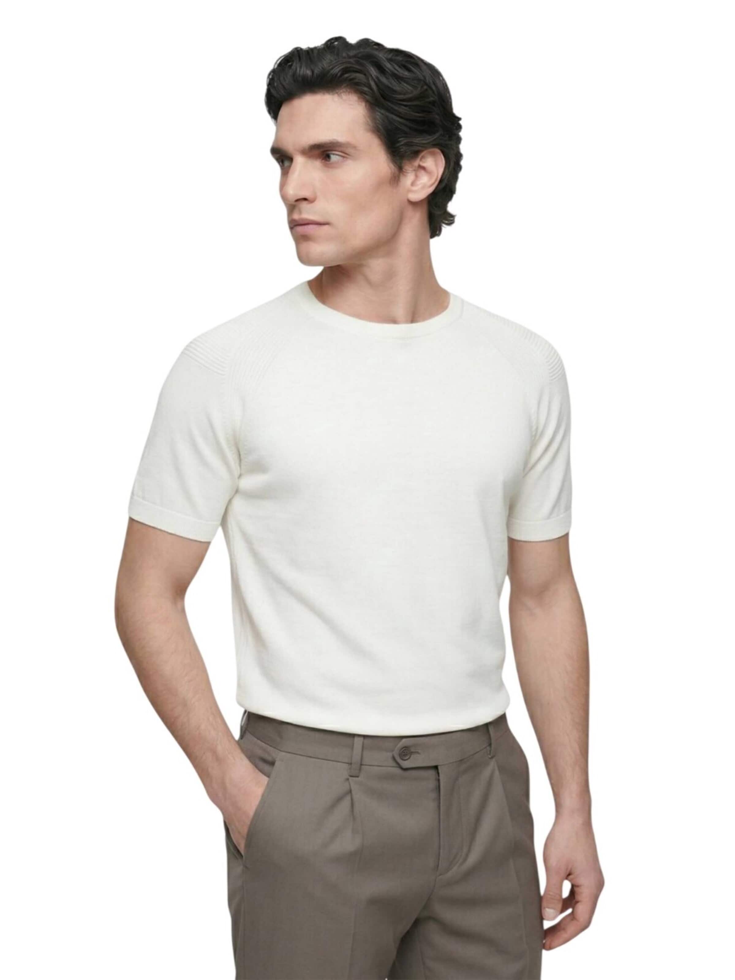 Ramsey Sweater in Beige