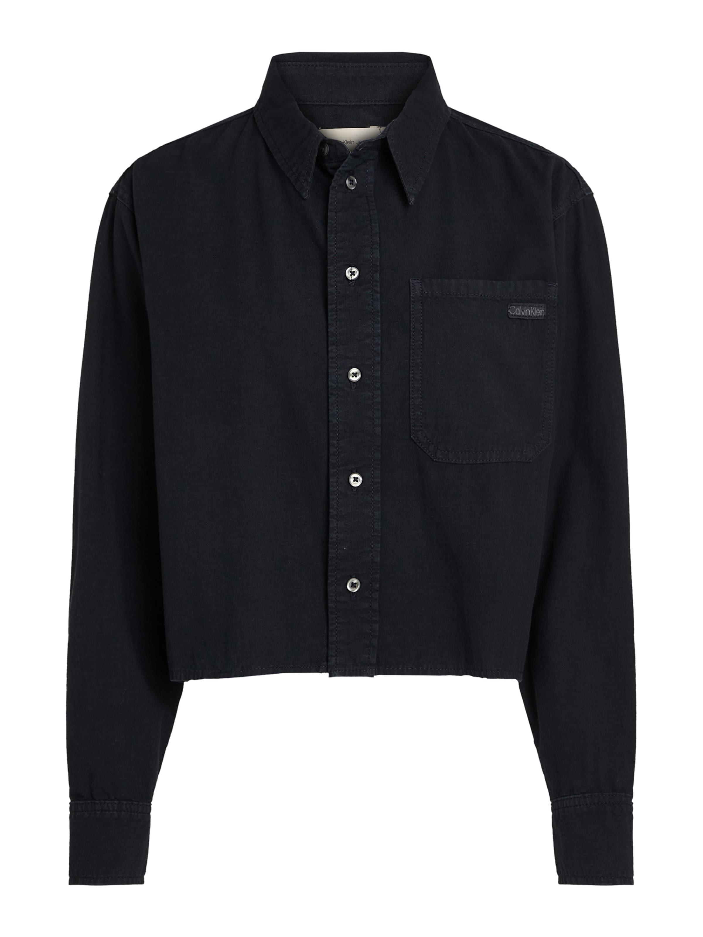 Calvin Klein Jeans Μπλούζα σε μαύρο: μπροστά