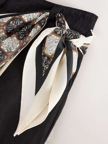 Next Wide leg Trousers in Black