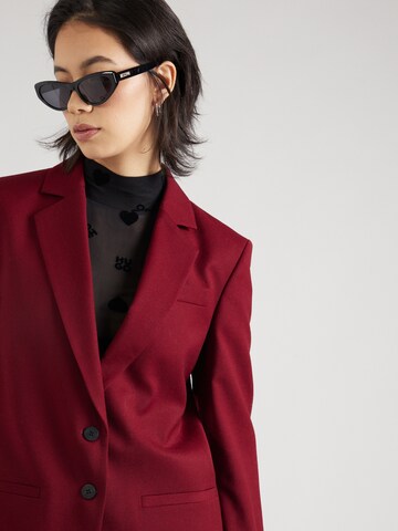 HUGO - Blazer 'Amyia' em vermelho