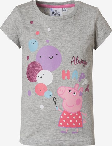 Peppa Pig Shirt in Grey: front
