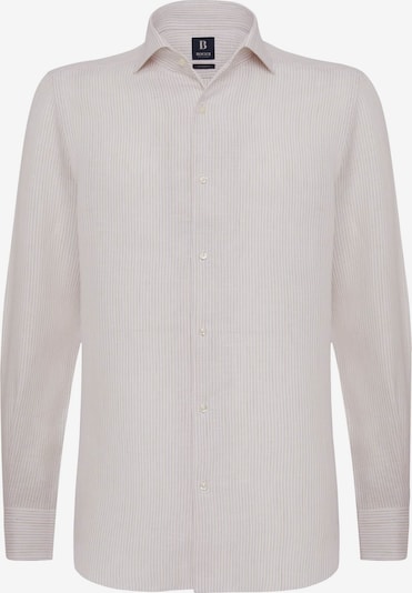 Boggi Milano Button Up Shirt in Light beige / White, Item view