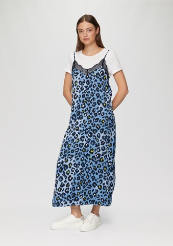 s.Oliver Summer dress in Blue: front