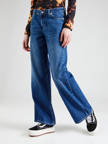 ONLY Wide leg Jeans 'CHRIS' in Blauw: voorkant