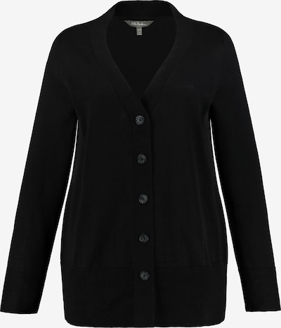 Ulla Popken Cardigan en noir, Vue avec produit