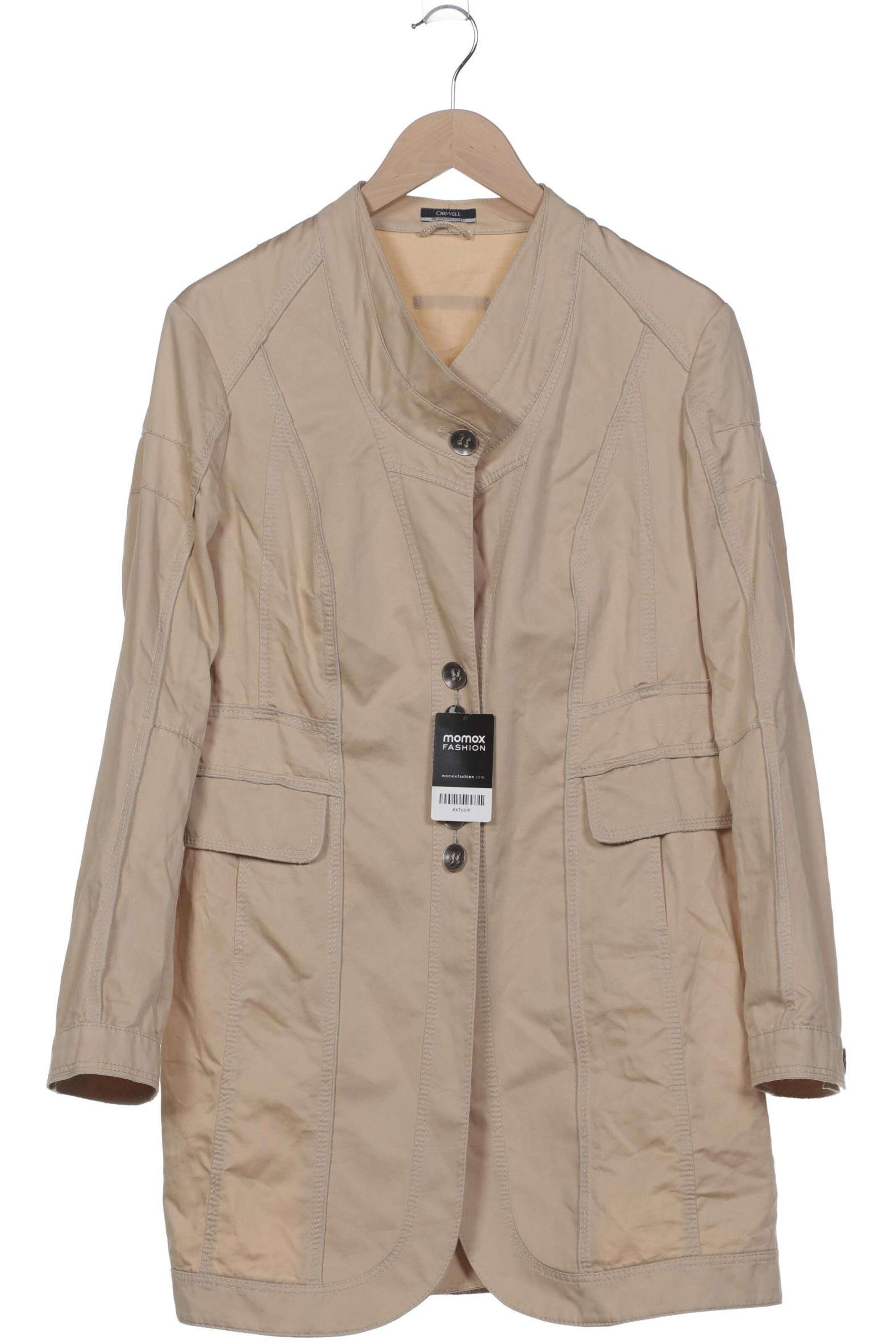 Orwell Jacket & Coat in XL in Beige: front