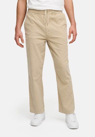 Kronstadt Loosefit Broek 'Arthur' in Beige: voorkant
