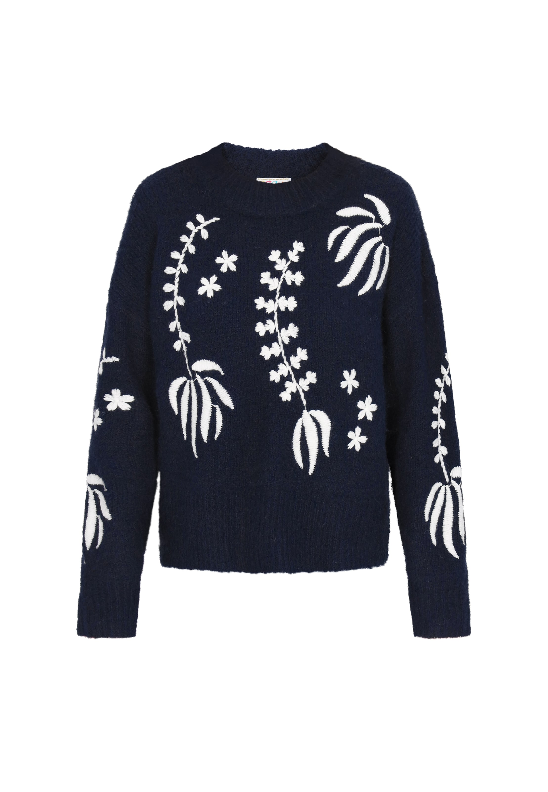 IZIA Υπερμέγεθες πουλόβερ σε μπλε: μπροστά