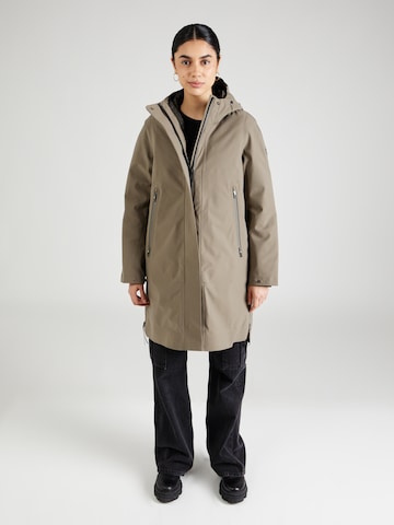 Krakatau Parka 'MERCURY' in Beige: predná strana