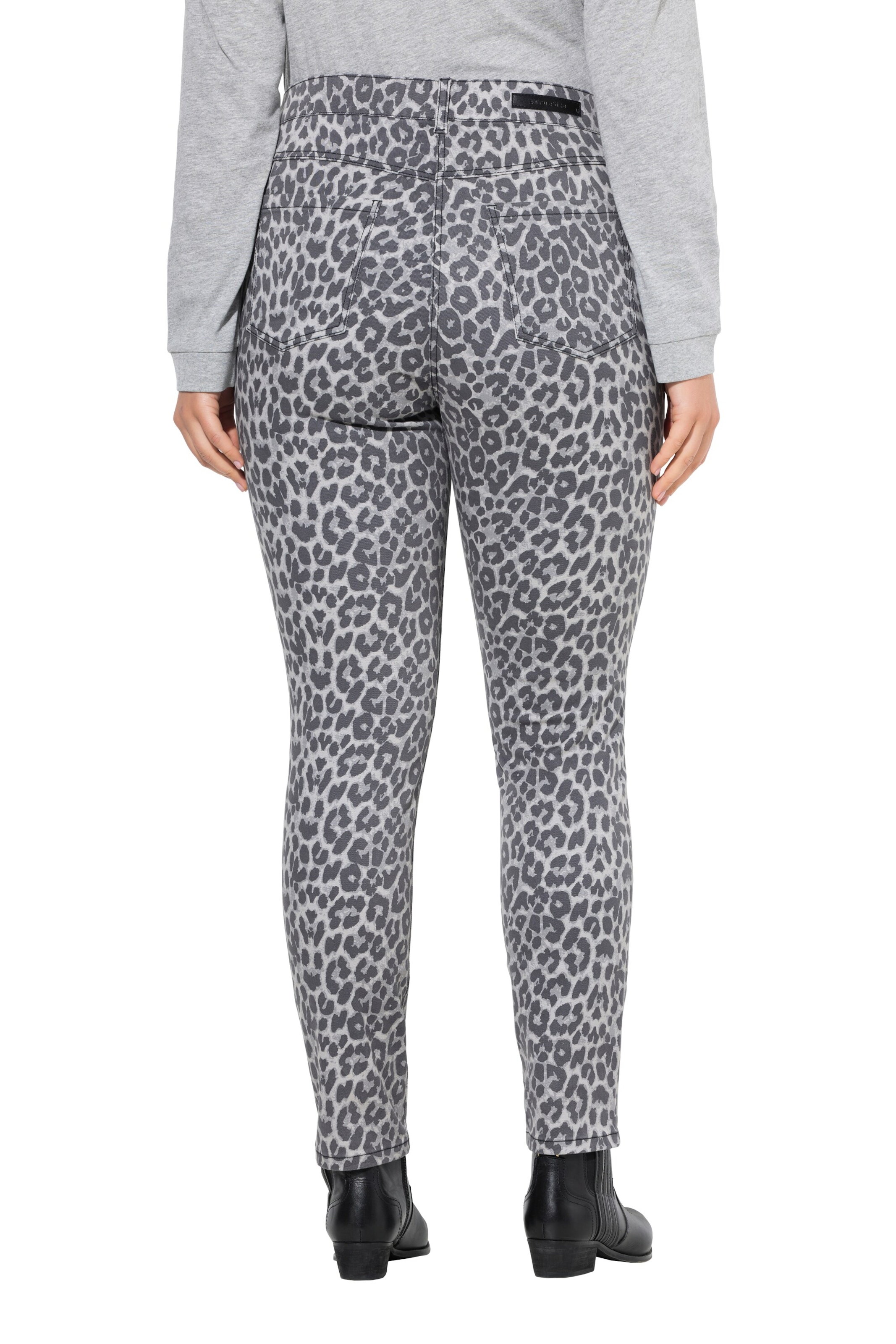 Skinny Jean 'Sarah' Ulla Popken en gris