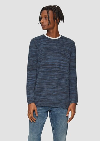 Pull-over QS en bleu : devant