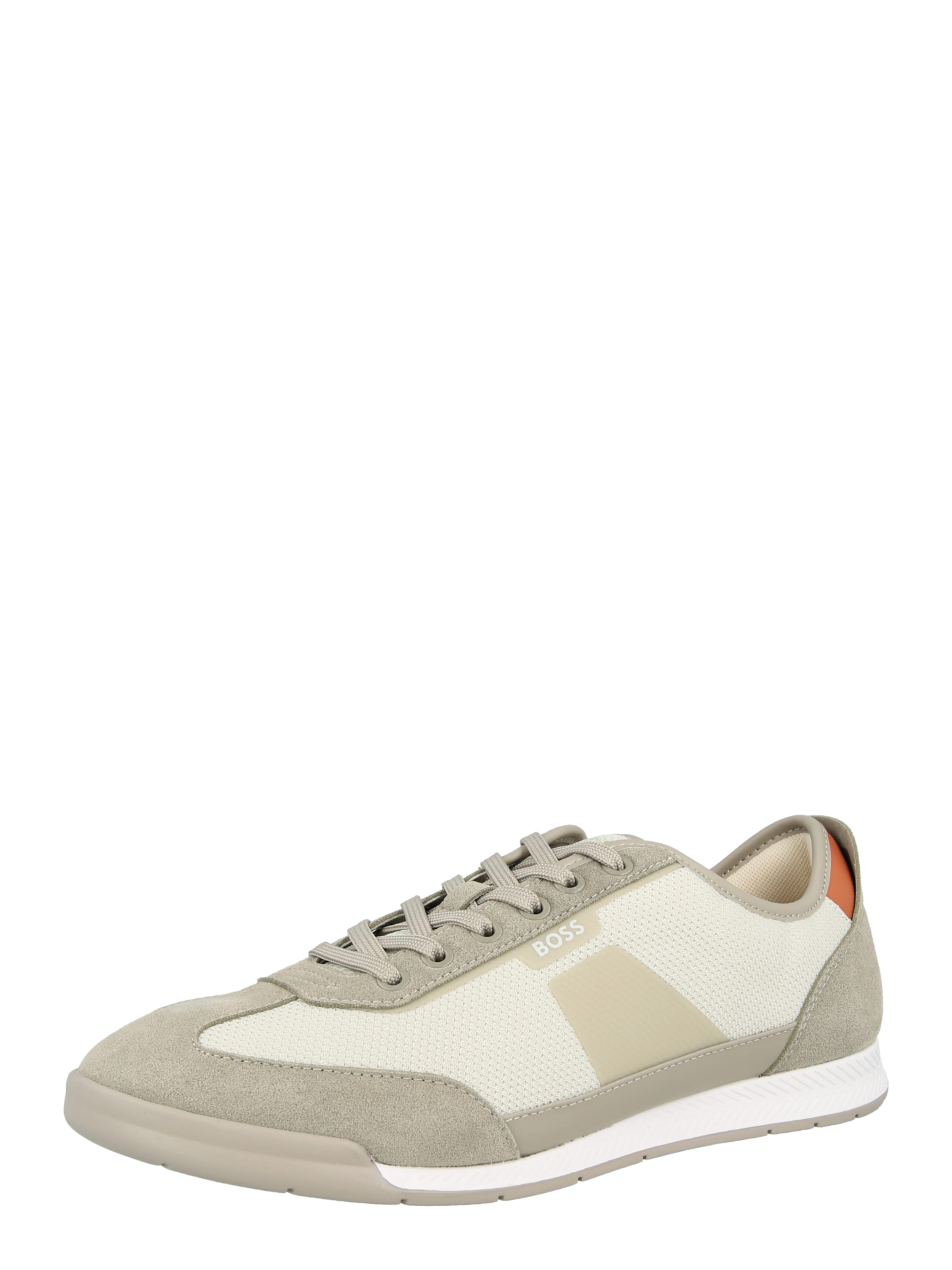 BOSS Sneakers 'Nitan' in Beige: front