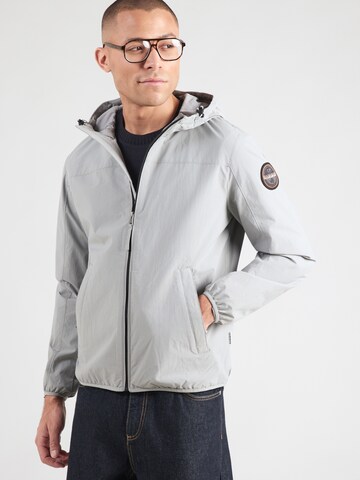 Geacă de primăvară-toamnă 'ASHERMAN' de la NAPAPIJRI pe verde: față