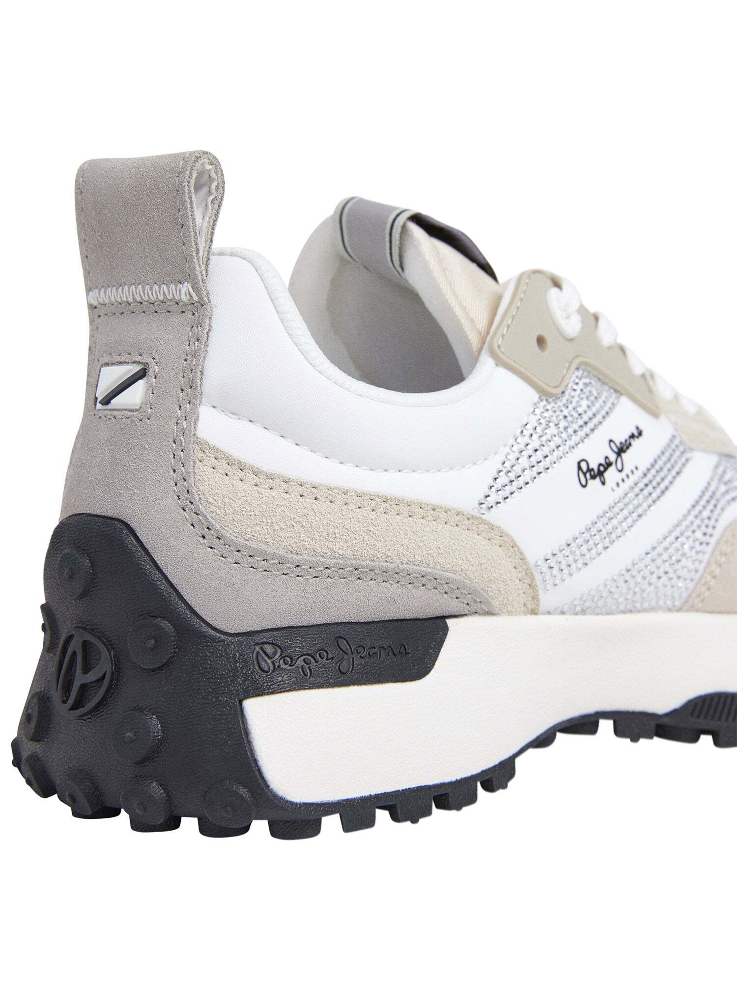 Baskets basses 'Lucky Party W' Pepe Jeans en blanc