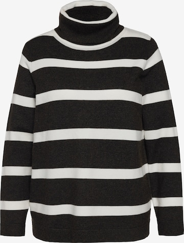 Ulla Popken Sweater in Black: front