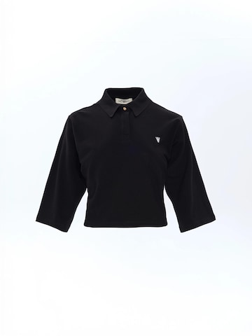 T-shirt 'Isabeau' NOWIHT en noir : devant