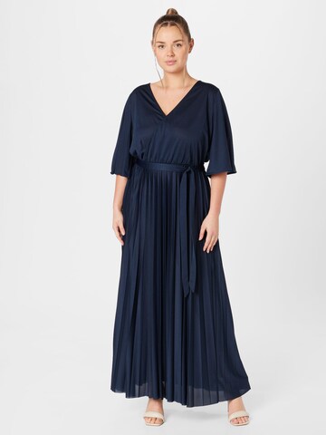 ABOUT YOU Curvy Kleid  'Gemma' in Blau: predná strana