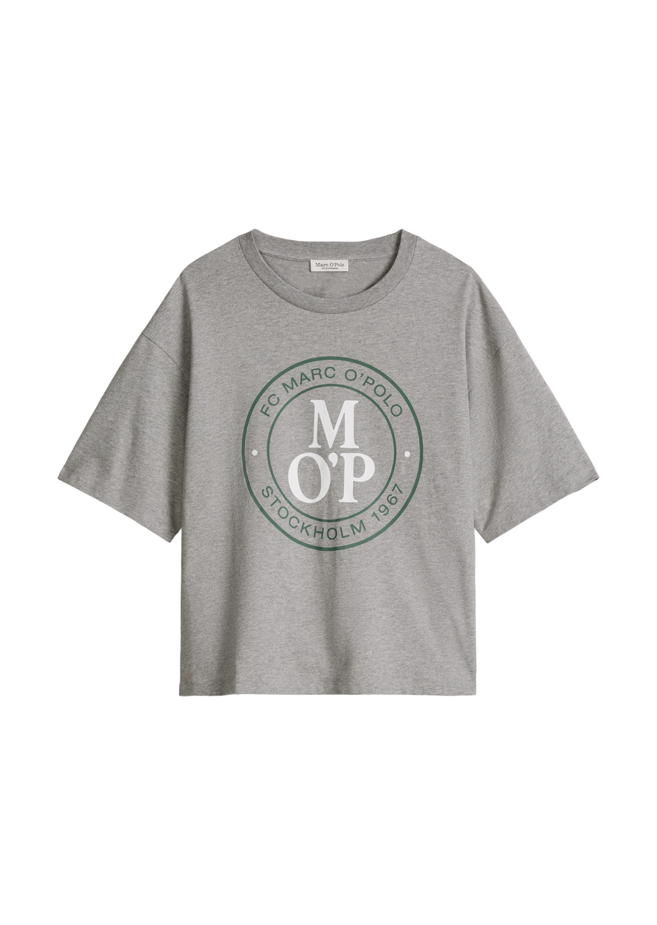 Marc O'Polo Shirt in Grijs: voorkant
