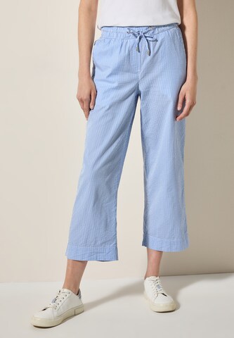 STREET ONE Loose fit Pants in Blue: front