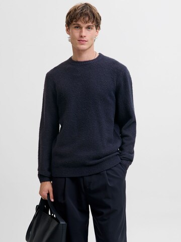 JACK & JONES Sweater in Blue: front