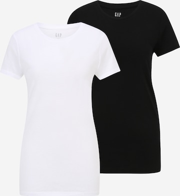 T-shirt Gap Tall en noir : devant