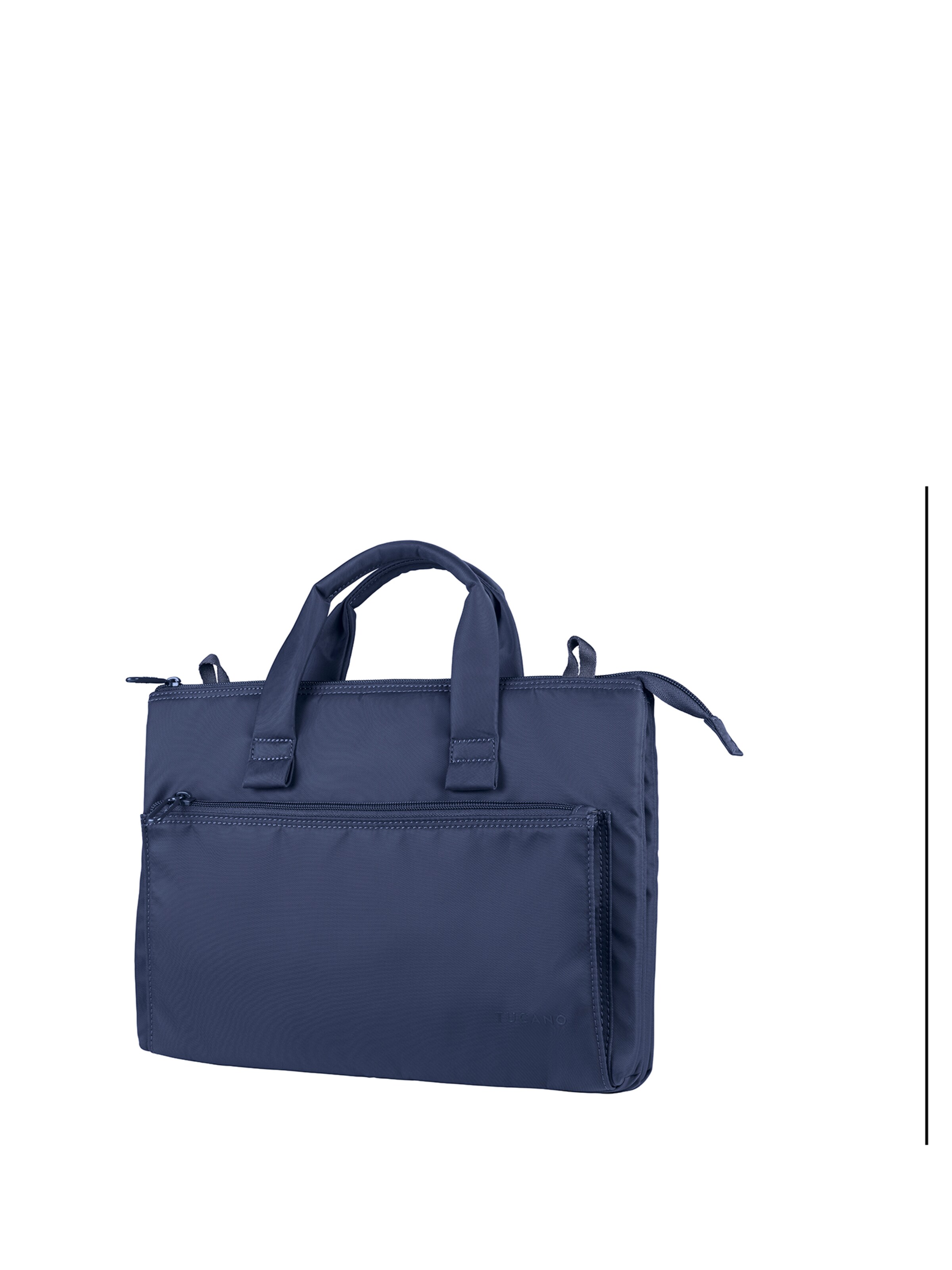 Borsa a mano 'Borsa a Mano Donna PET Riciclato - Chiusura Zip e Tasche' di TUCANO in blu