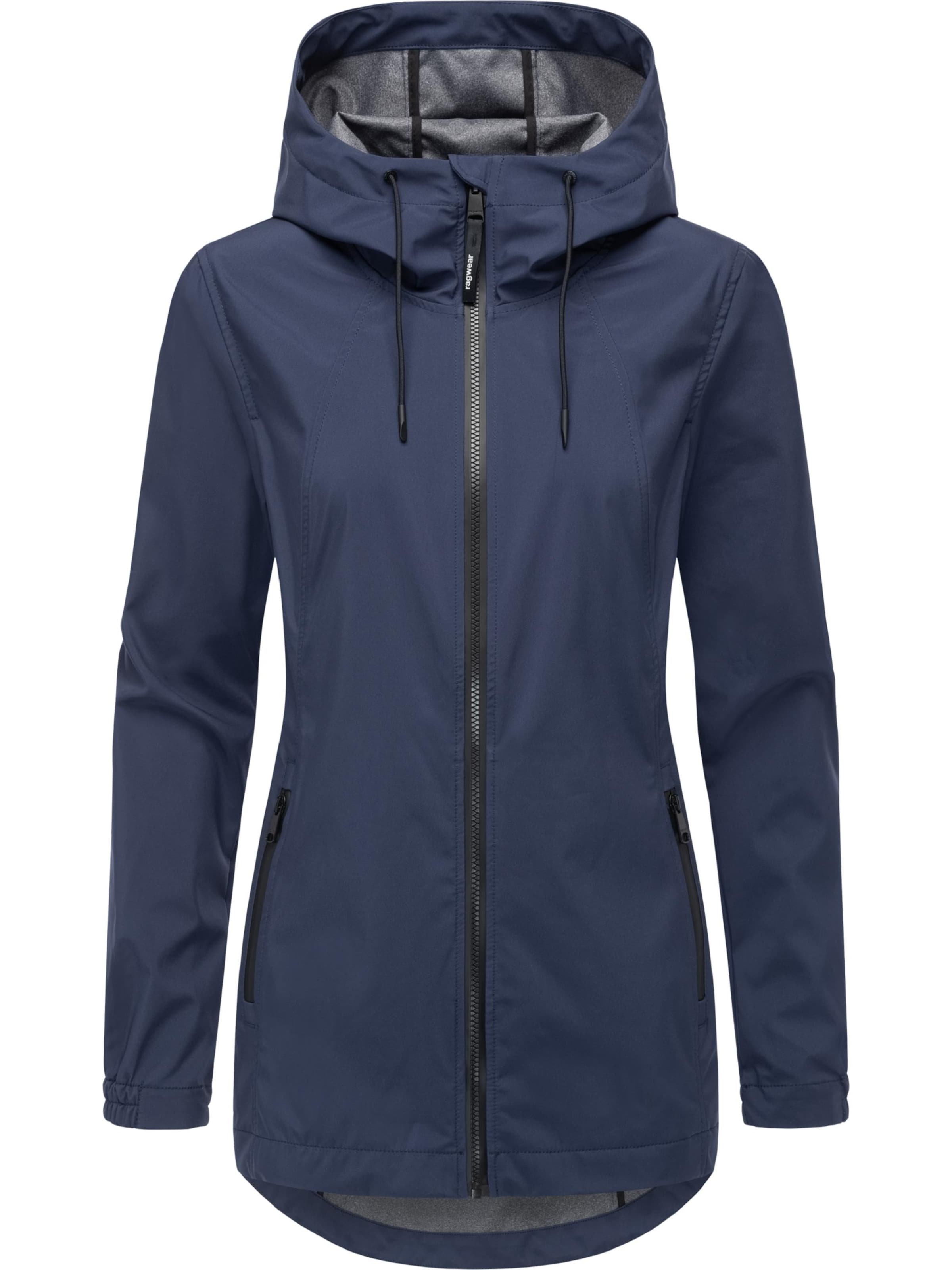 Ragwear Λειτουργικό μπουφάν 'Zuzka' σε μπλε: μπροστά