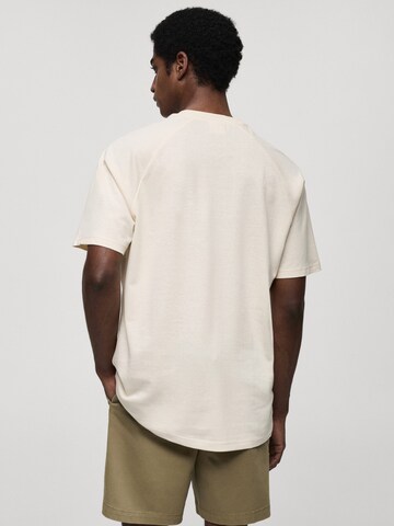 MANGO MAN Bluser & t-shirts 'CIRCO' i beige