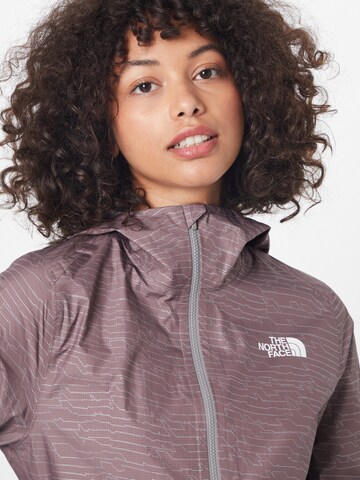 THE NORTH FACE - Casaco deportivo 'Print First' em roxo