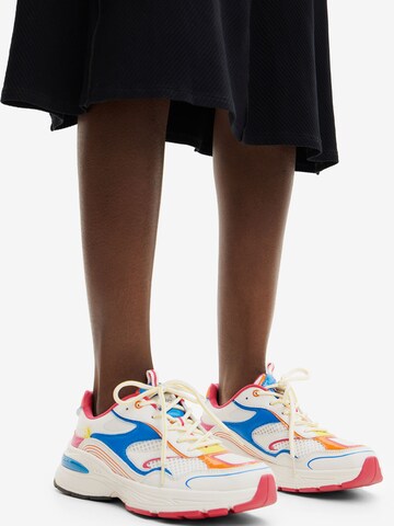 Desigual Platform trainers in Mixed colours: front