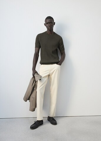 MANGO MAN Shirt 'Muga' in Brown