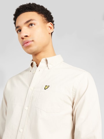 Lyle & Scott Regular fit Srajca | siva barva