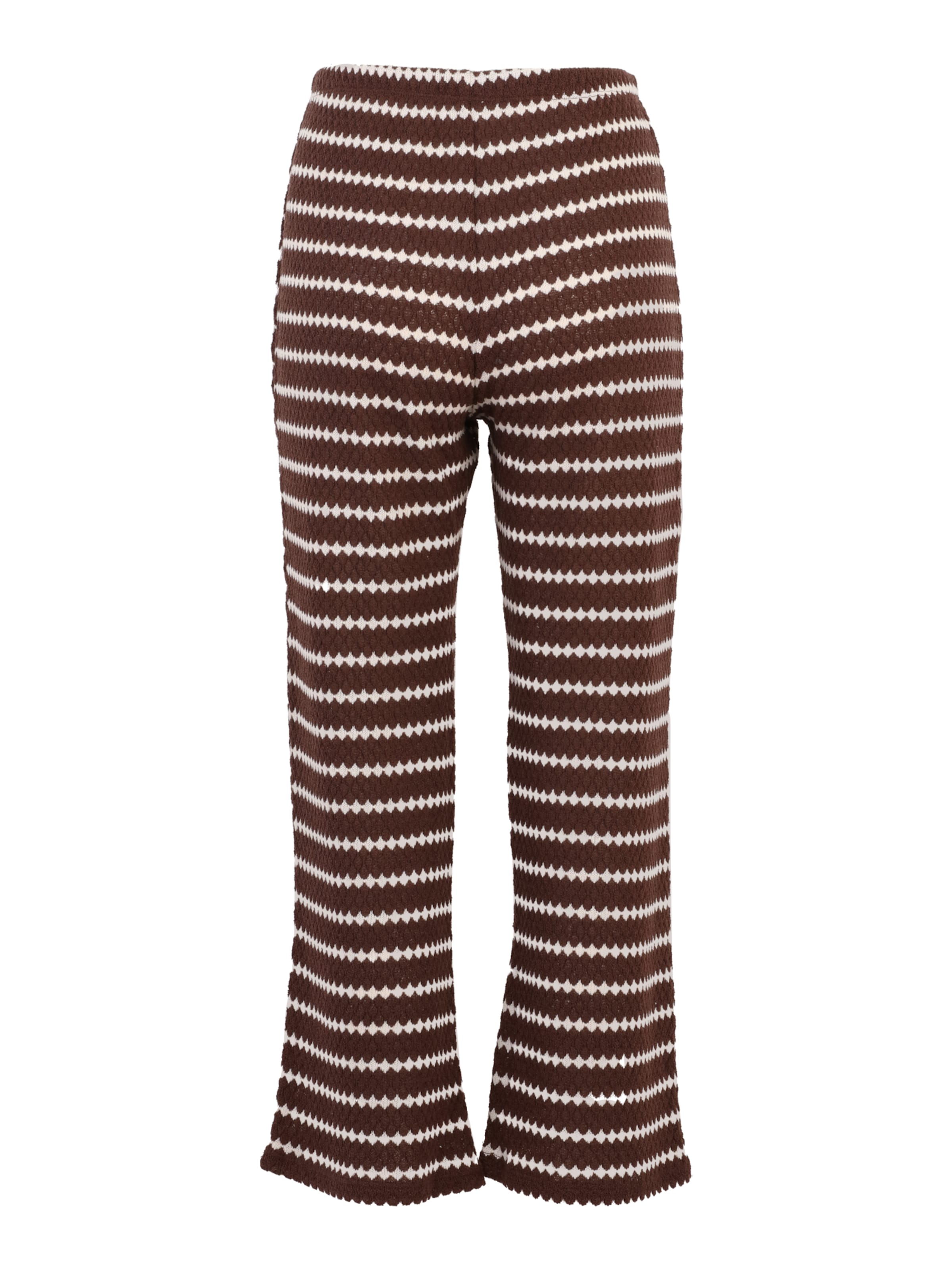 Only Petite Wide leg Pants 'ONLEVA' in Brown