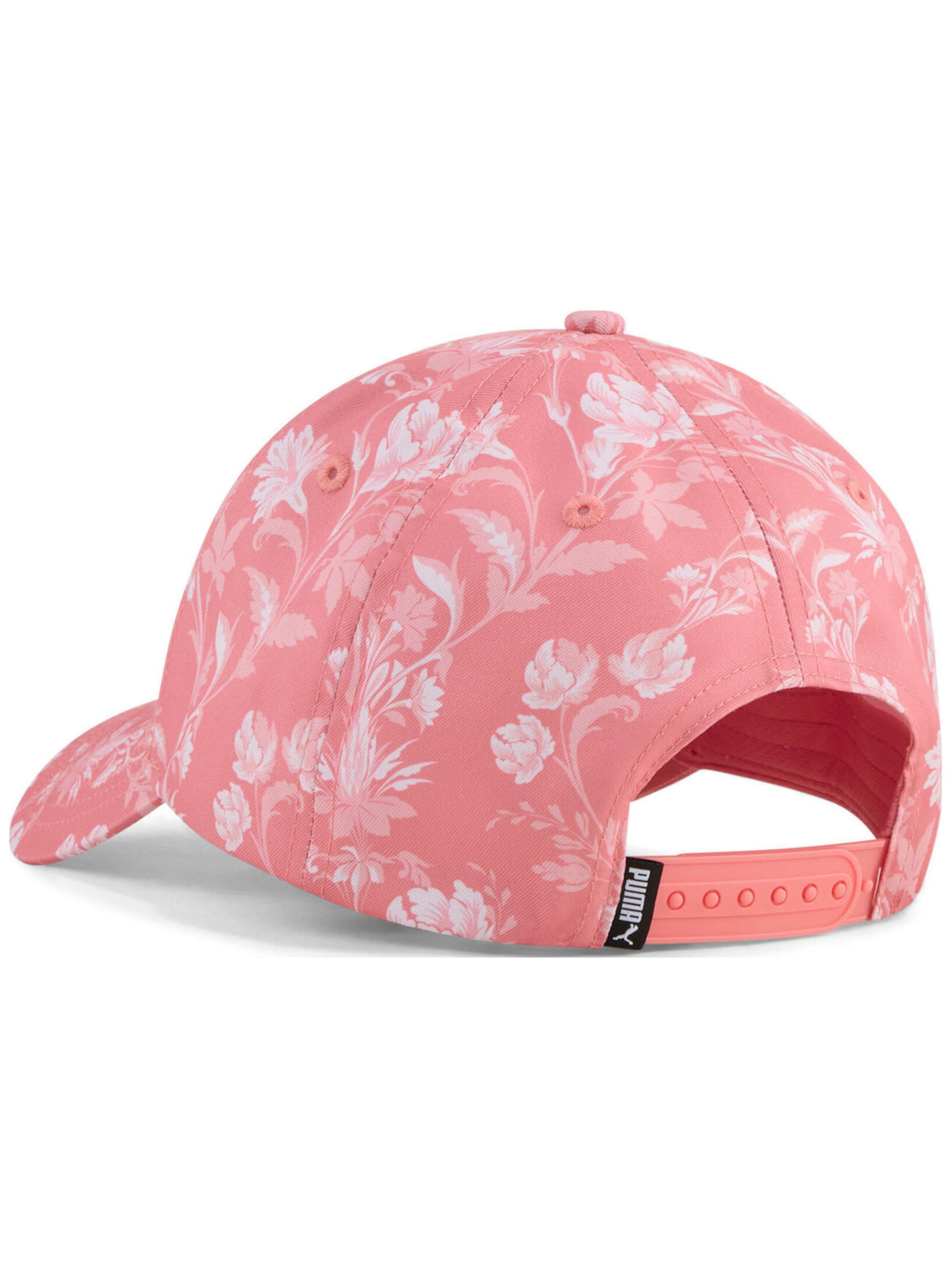 PUMA - Gorra deportiva 'Puma Ess Elevated Aop Bb Cap' en rosa