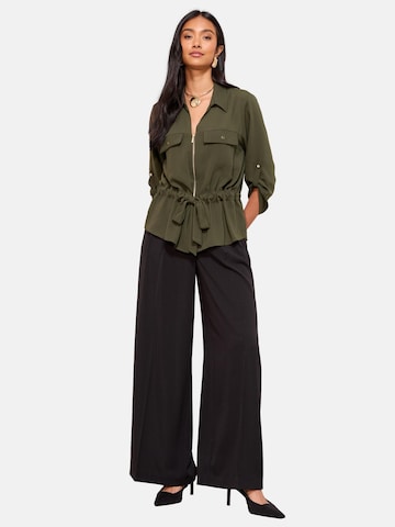 Friends Like These Blouse in Green: front