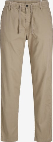 JACK & JONES - regular Pantalón chino en beige: frente