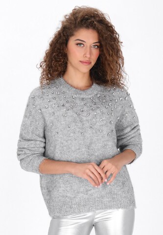 faina - Jersey en gris: frente