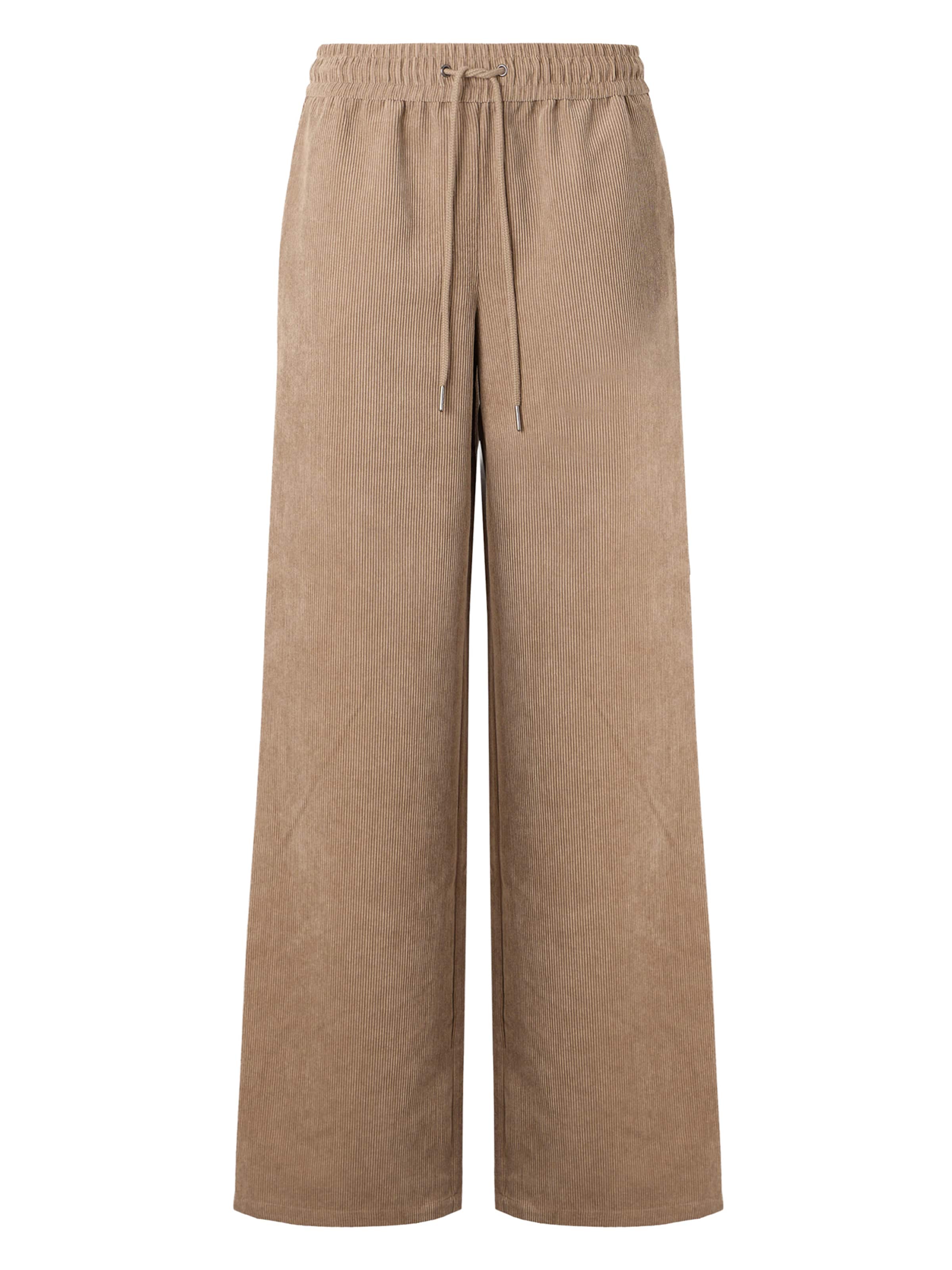 JDY Loose fit Pants 'JDYULLA OHIO' in Brown: front