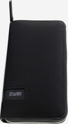 ZWEI Wallet 'Mademoiselle' in Black: front