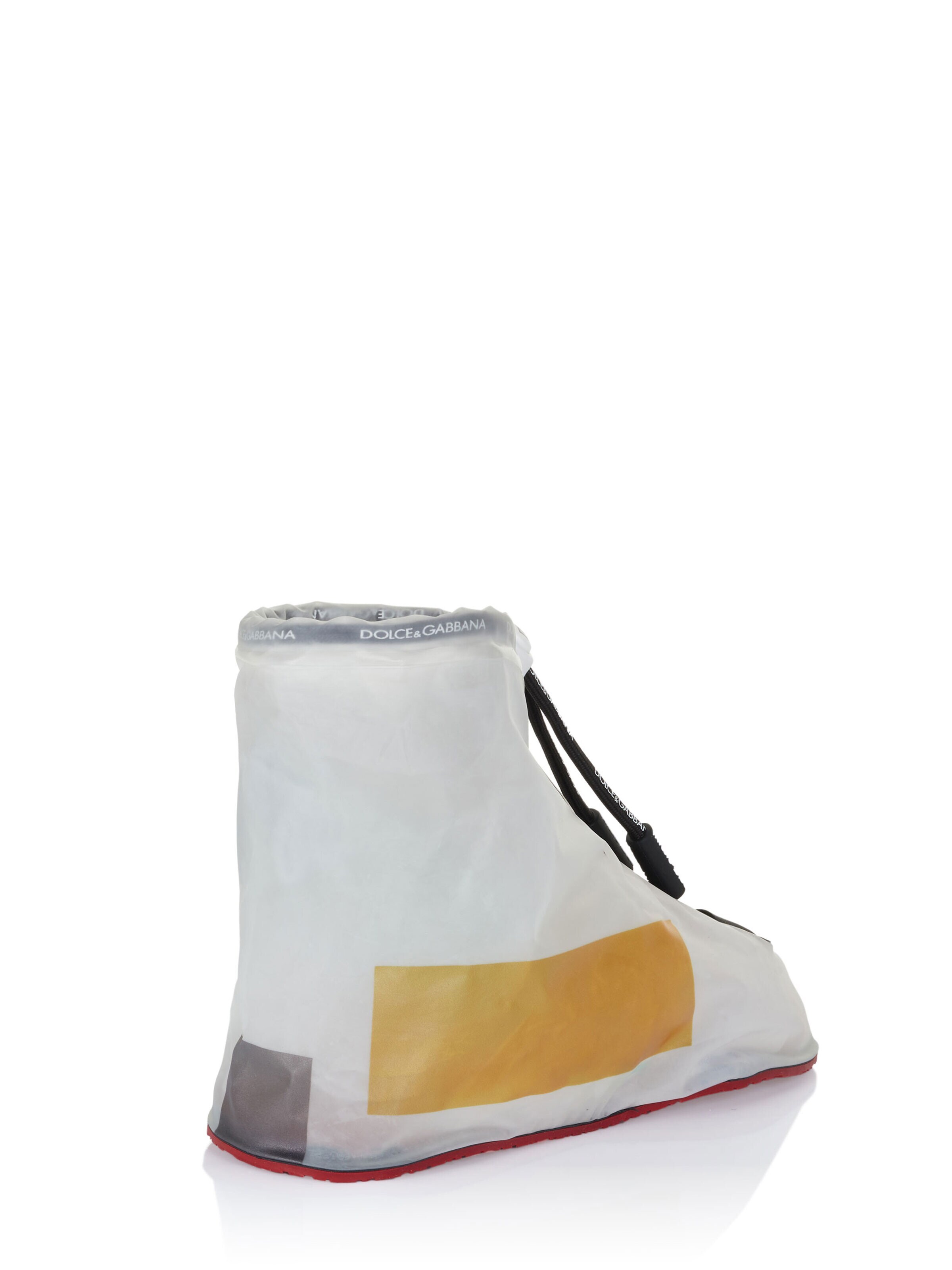 DOLCE & GABBANA Hög sneaker 'Dolce & Gabbana Galoschen transparent' i transparent
