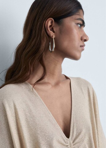 MANGO Kleid 'Leialu-A' in Beige