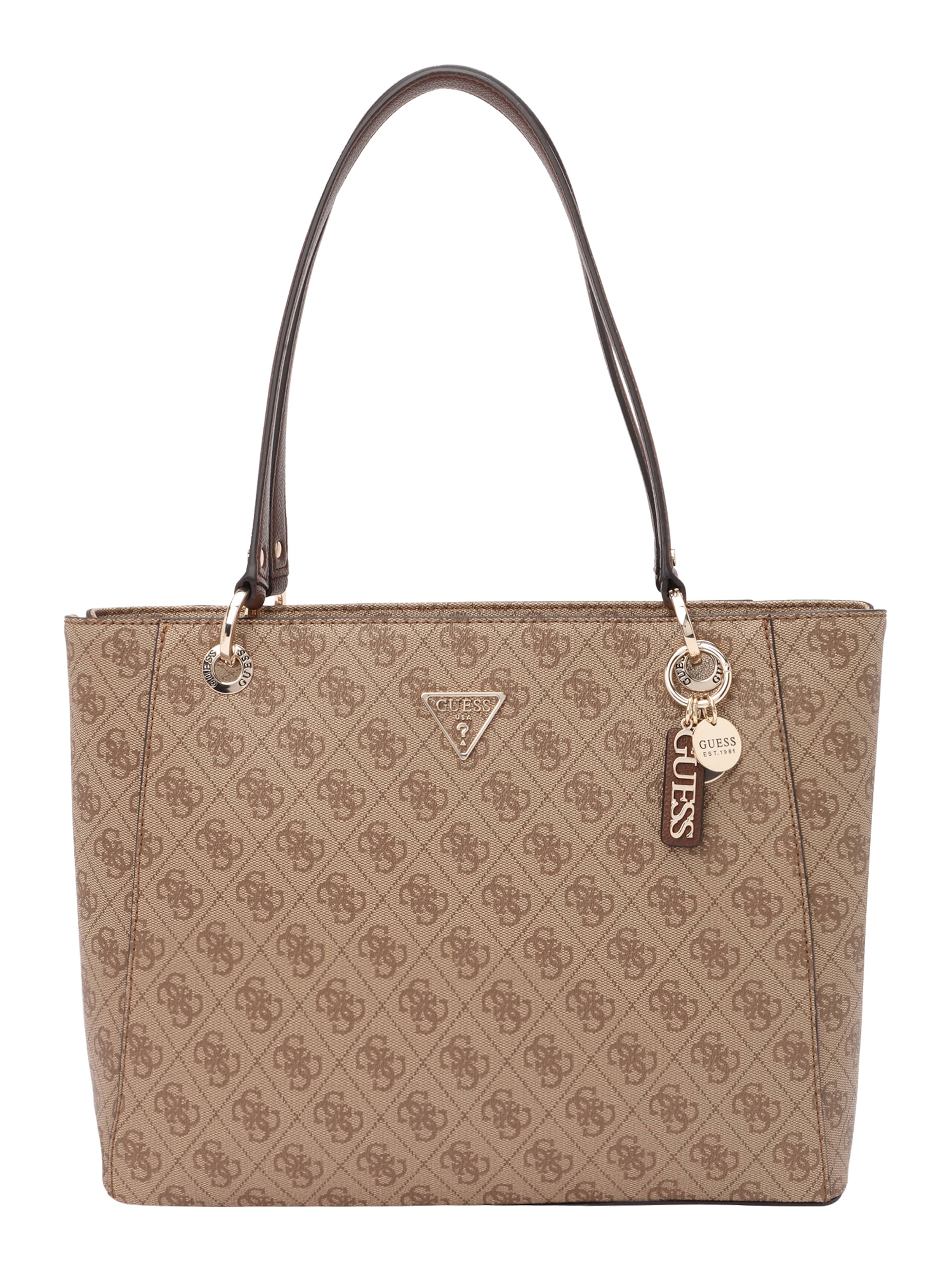 GUESS Shopper &#x27;NOELLE II TOTE&#x27; in Brown: front