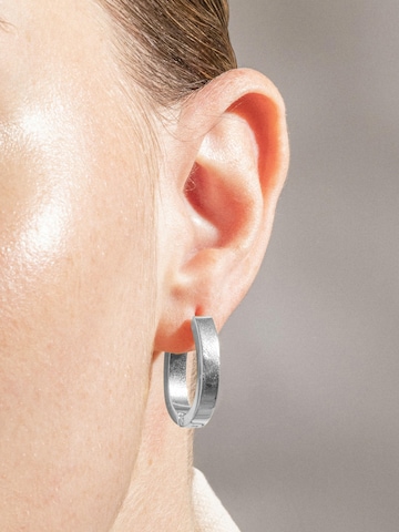 Luxenter Earrings 'Firax' in Silver