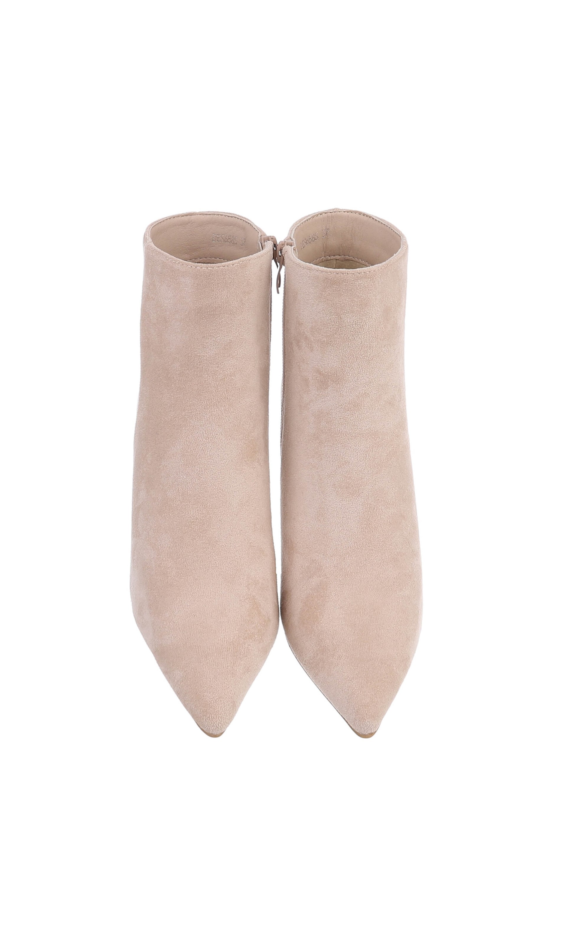 Ital-Design Stiefelette in Beige