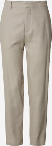 DAN FOX APPAREL Regular Pants 'Thies' in Grey: front