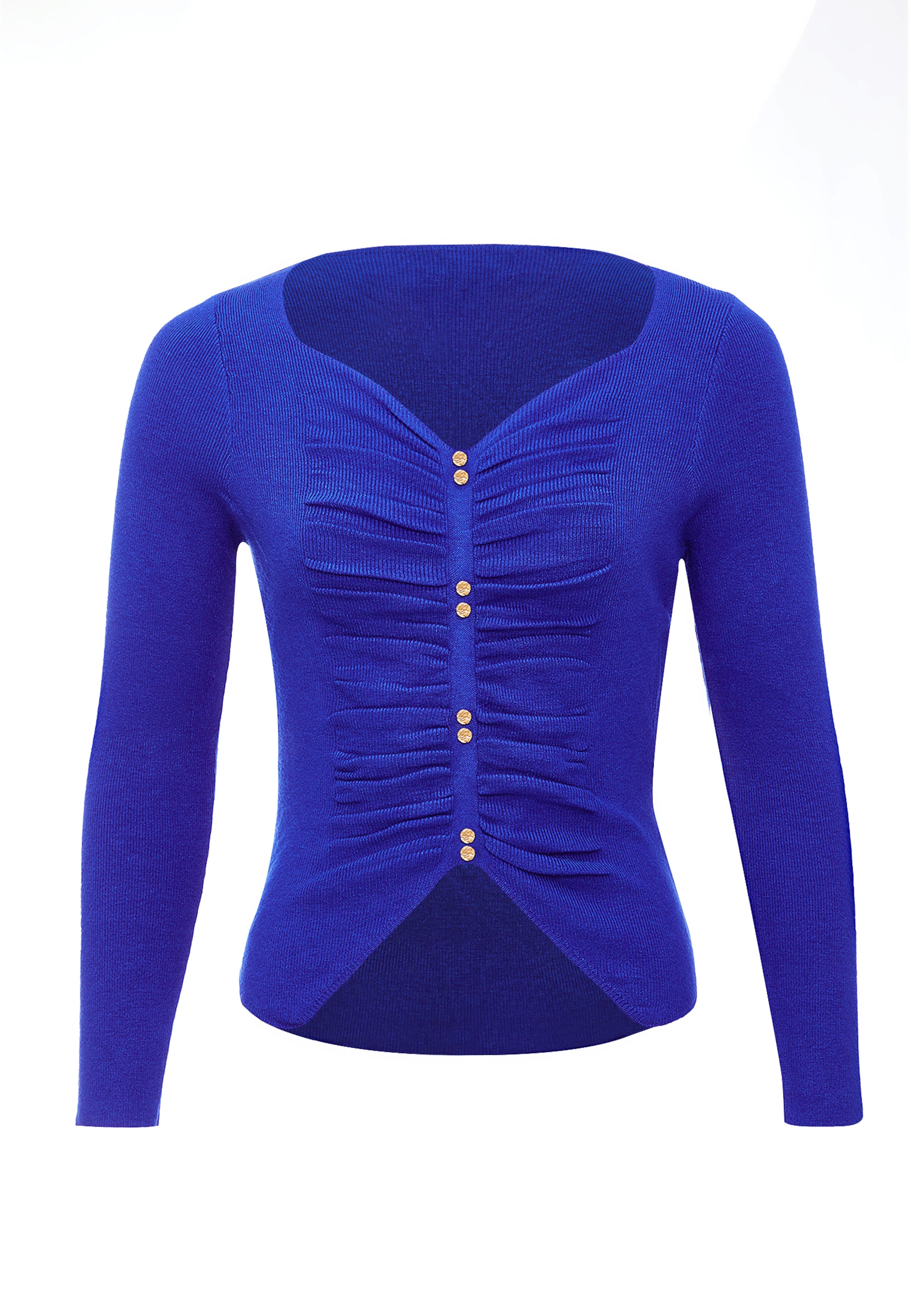 leo selection Trui in Blauw: voorkant