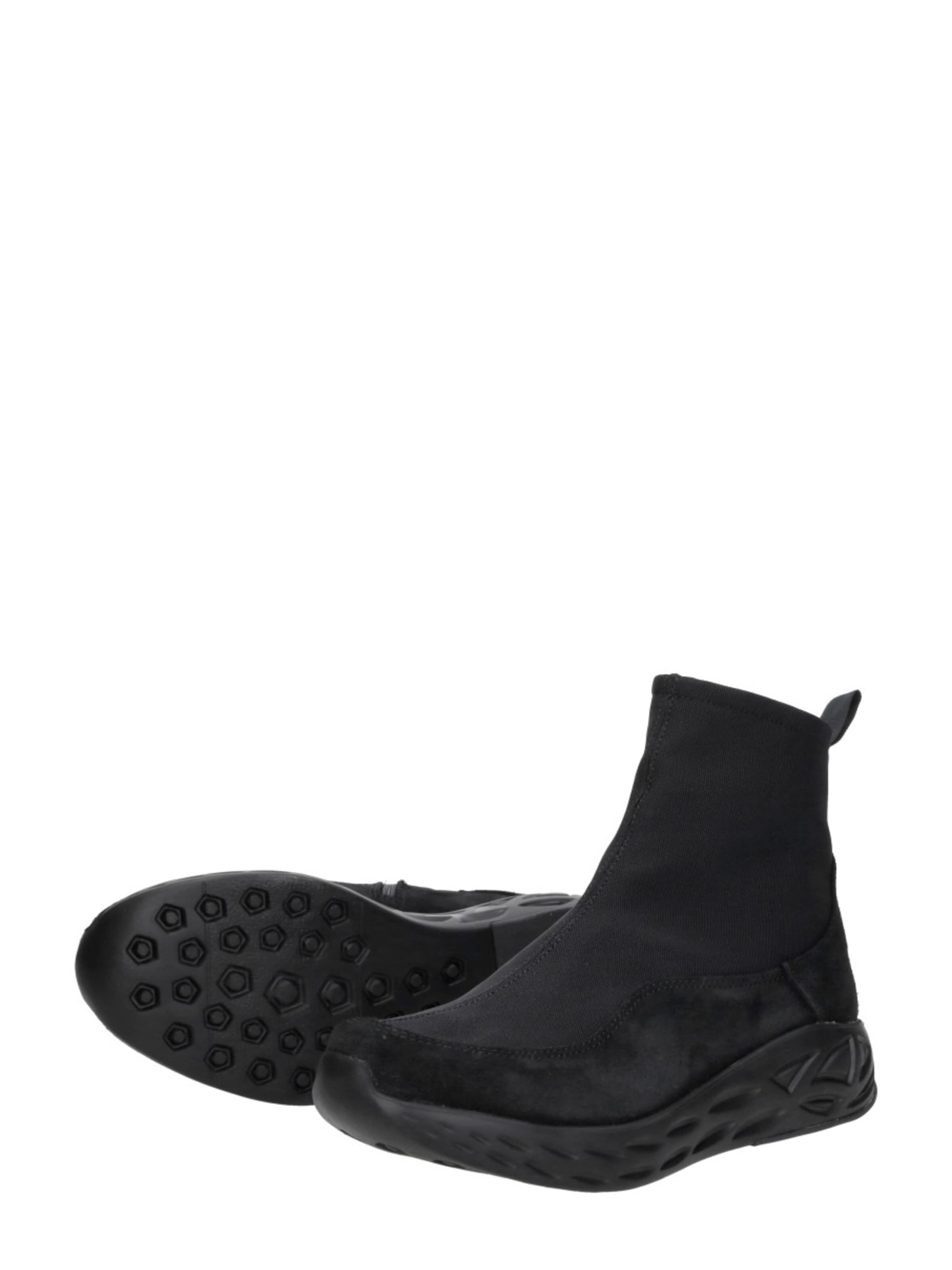 Wolky Boots 'Rebound' in Zwart