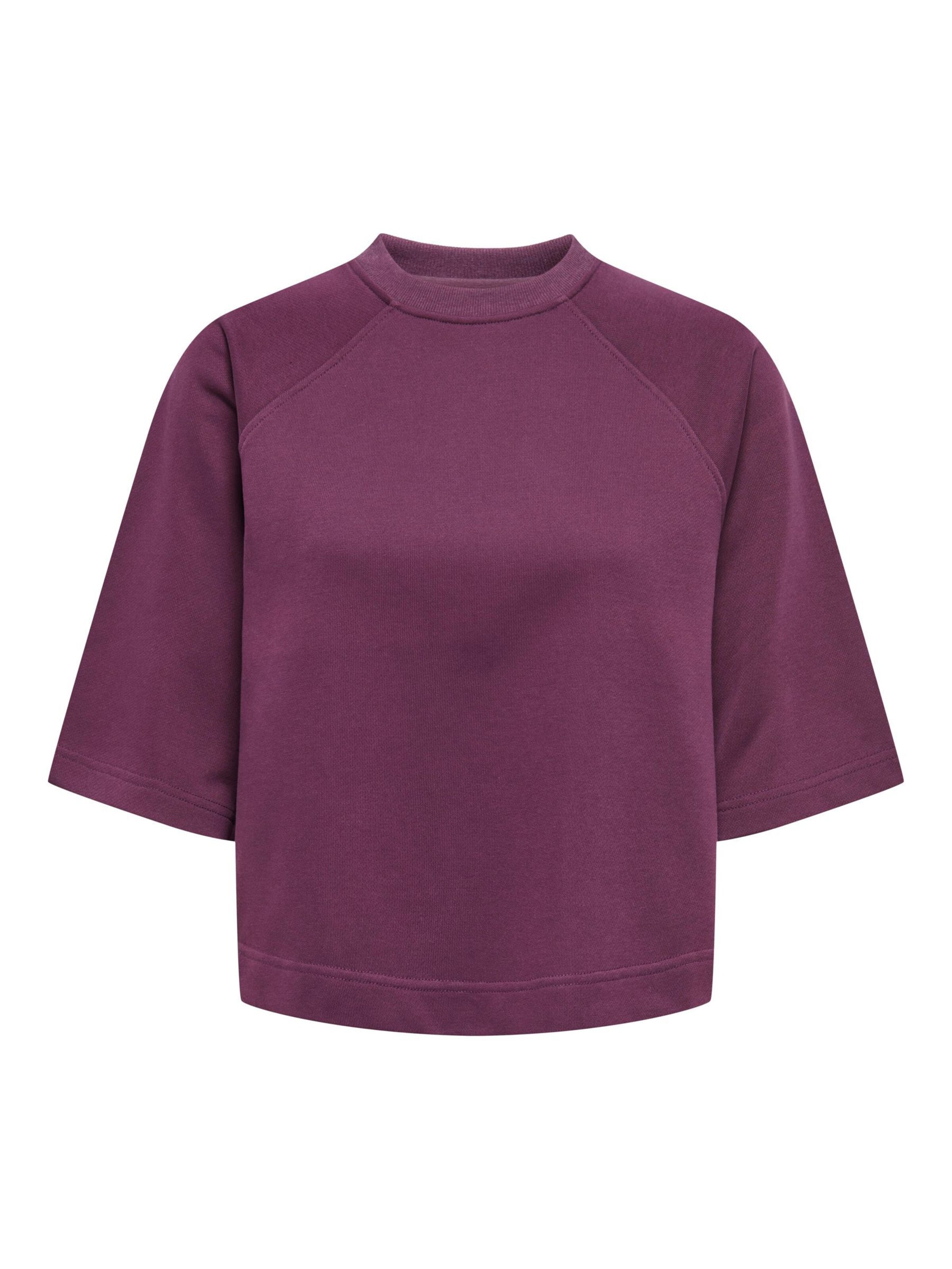 ONLY Sportief sweatshirt in Rood: voorkant