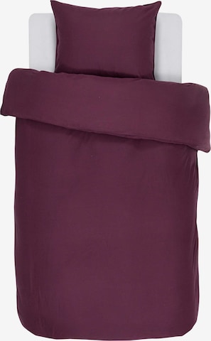 ESSENZA Duvet Cover 'Minte' in Red: front